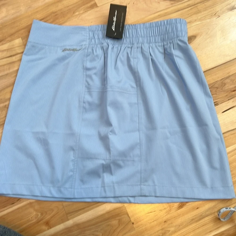 Eddie Bauer Blue Heron Twin River Women's Skirt XL NEW